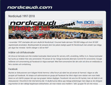 Tablet Screenshot of nordicaudi.com